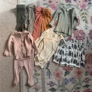Kate Quinn Kids Matching Sets - Pink, Green, Orange, Cream